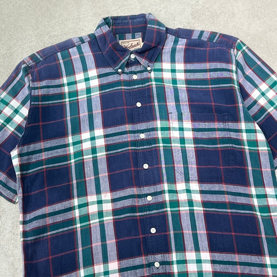 울리치 체크 하프셔츠 s10585 상품이미지3