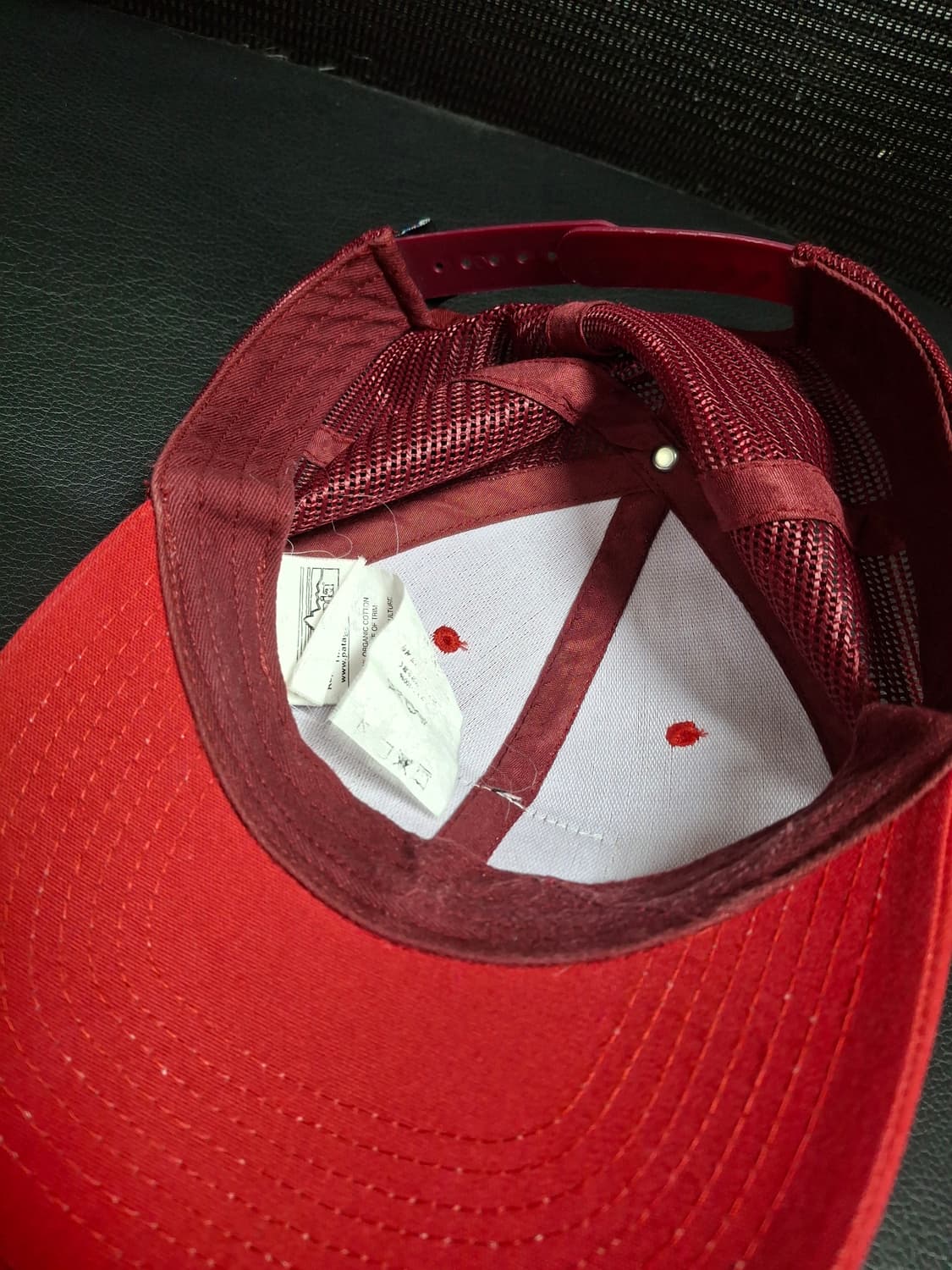 파타고니아 트러커캡 메쉬캡 모자 레드 상품이미지2