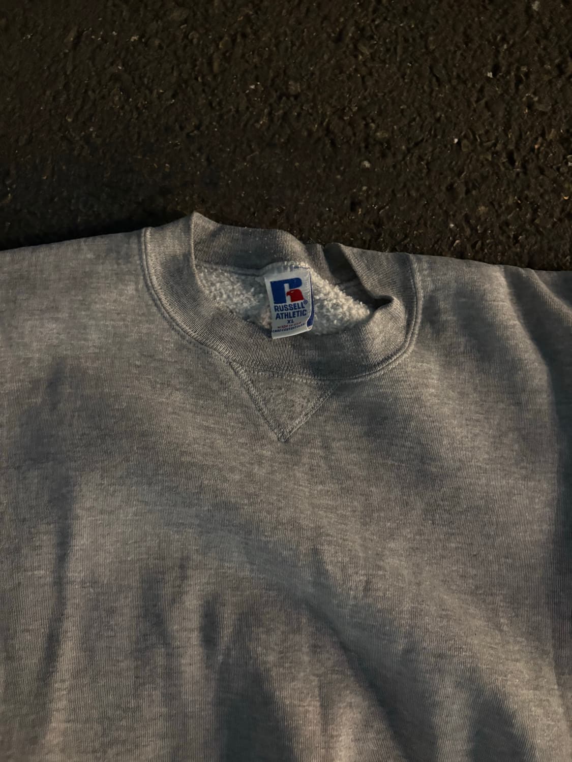 90s vintage russel crewneck grey XL 상품이미지2