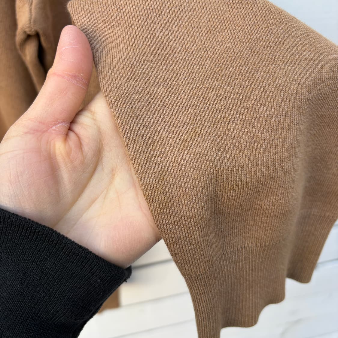 Polo 폴로 피마코튼 브이넥 니트 상품이미지4