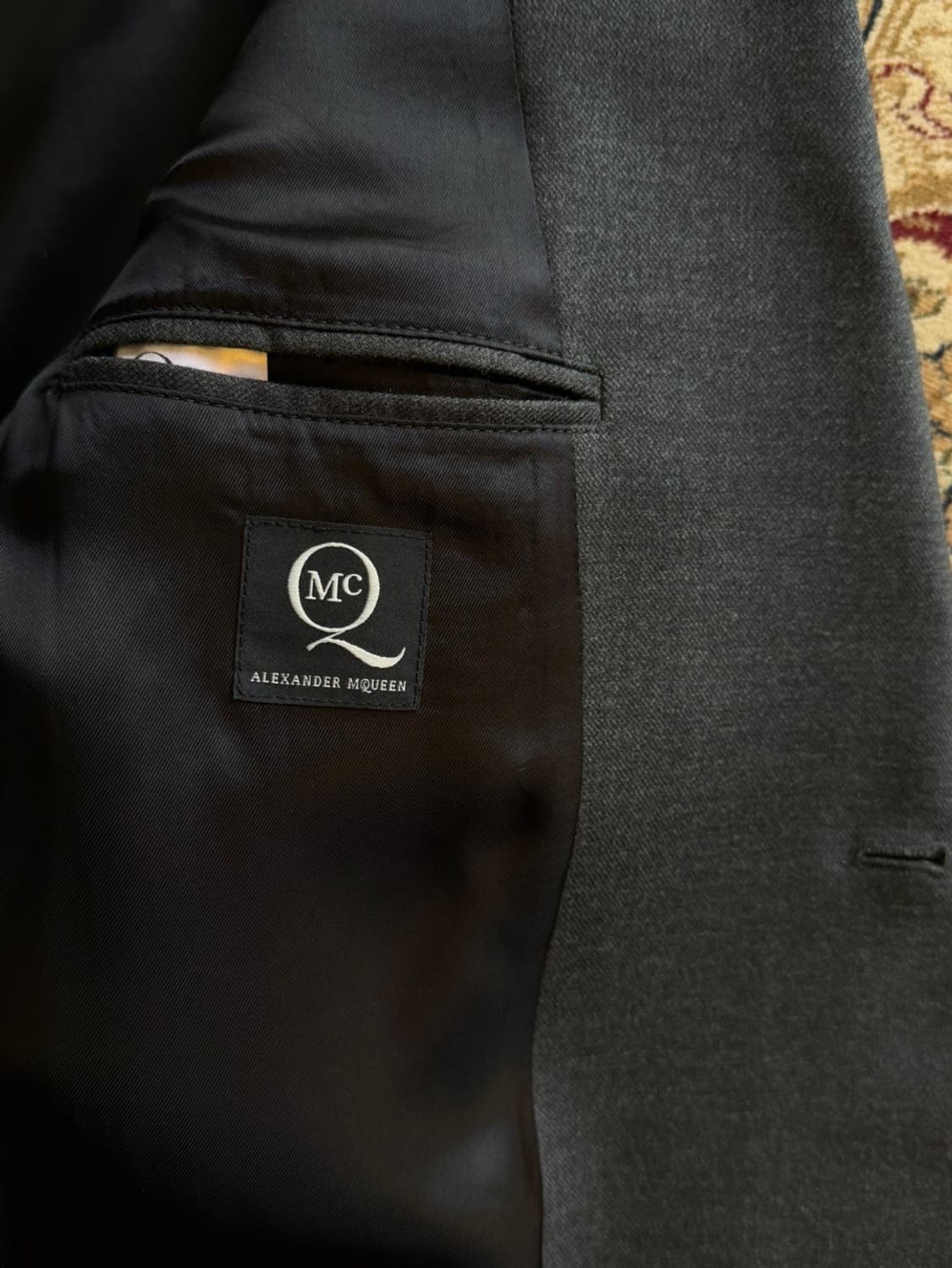 알렉산더 맥퀸 테일러드 자켓 슬림100 상품이미지5