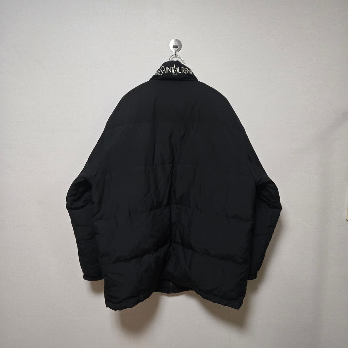 입생로랑 YSL 90's 블랙 덕다운 패딩 자켓 / 남성패딩  상품이미지8