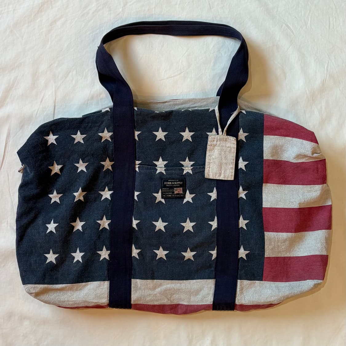 Denim & Supply 플래그 JUTE 와일드 토트백 상품이미지10