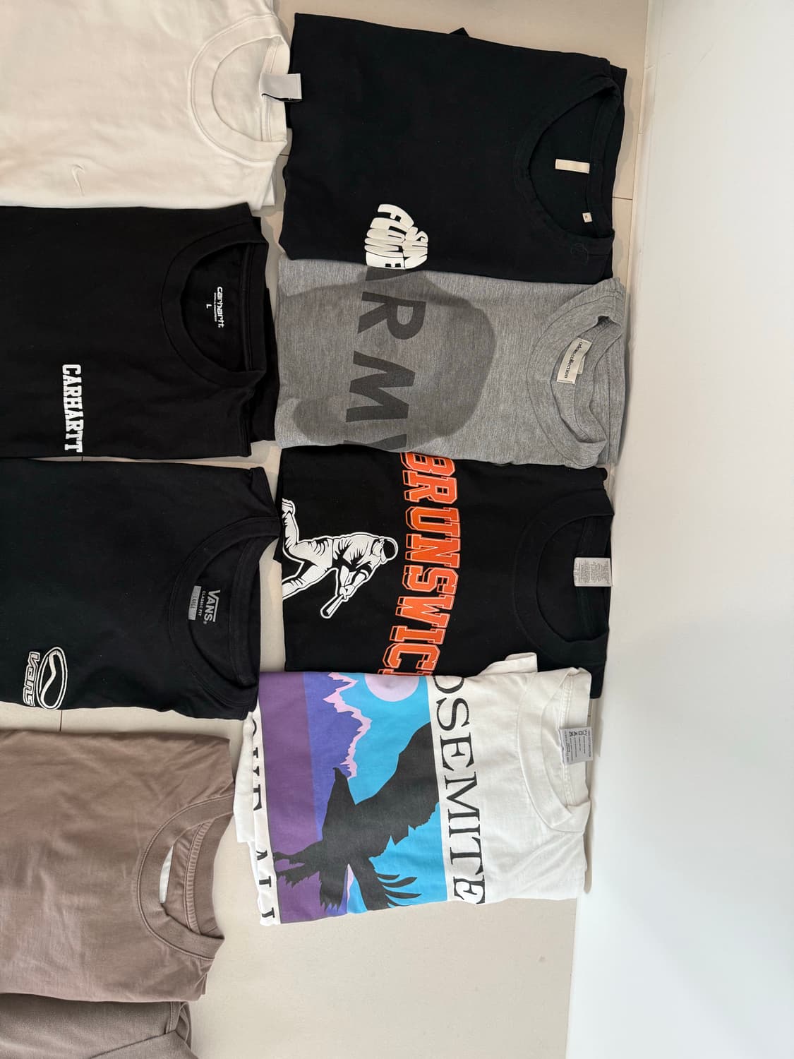 주말 균일가 10000원)썬플라워 브라운야드 빈티지  티셔츠 등 플리마켓 상품이미지1