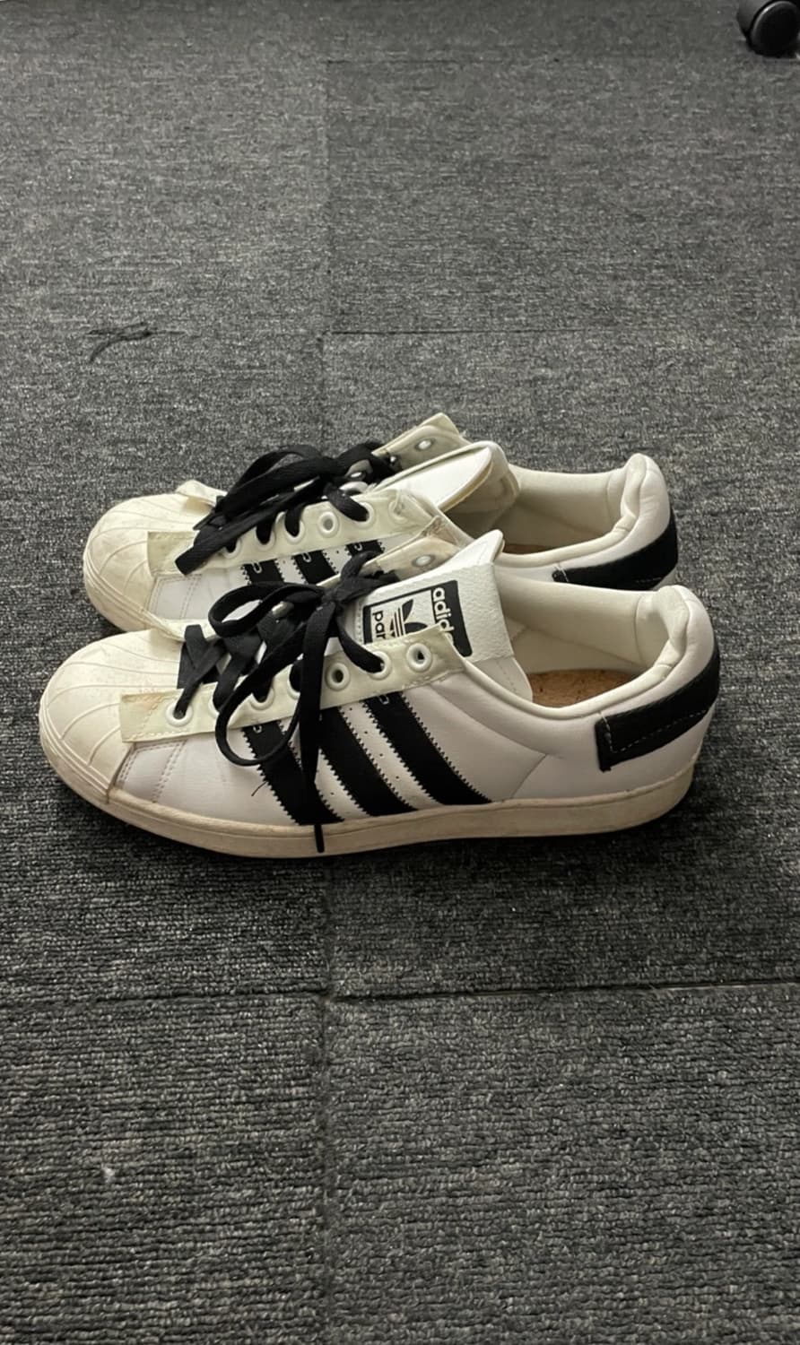 아디다스 x 팔리 슈퍼스타 화이트 상품이미지4