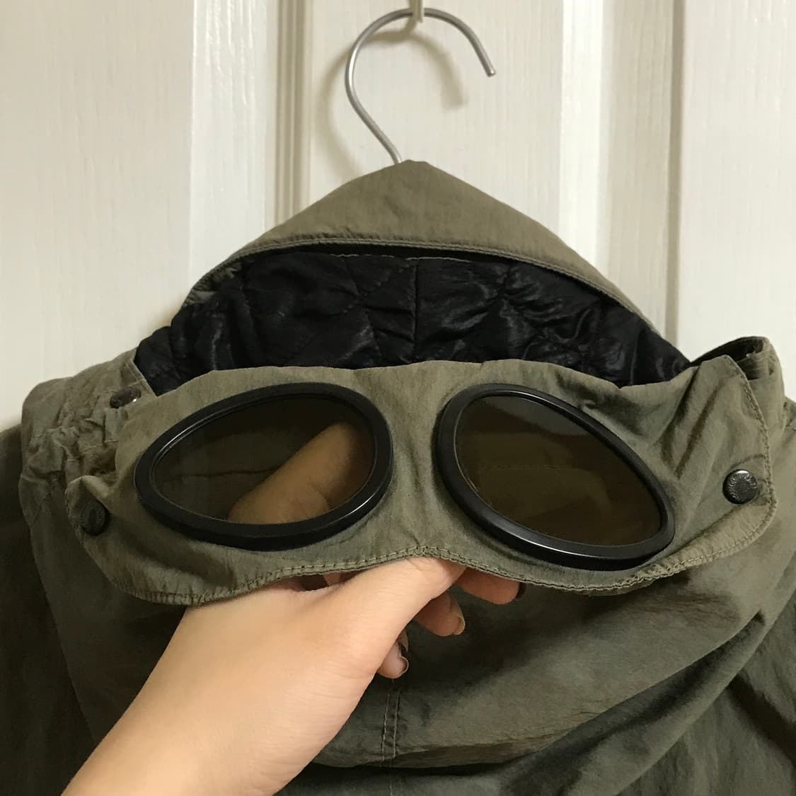 CP컴퍼니 정품 고글 후드 야상 자켓 판매😎 상품이미지4