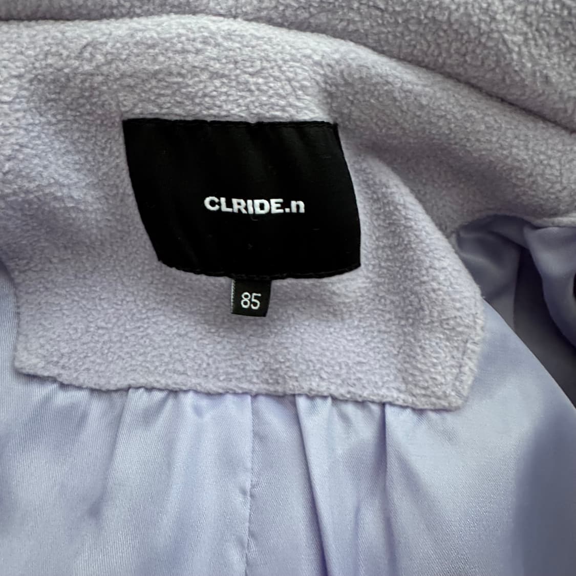 클라이드 연보라 뽀글이 후드 점퍼 상태 매우좋음 상품이미지10