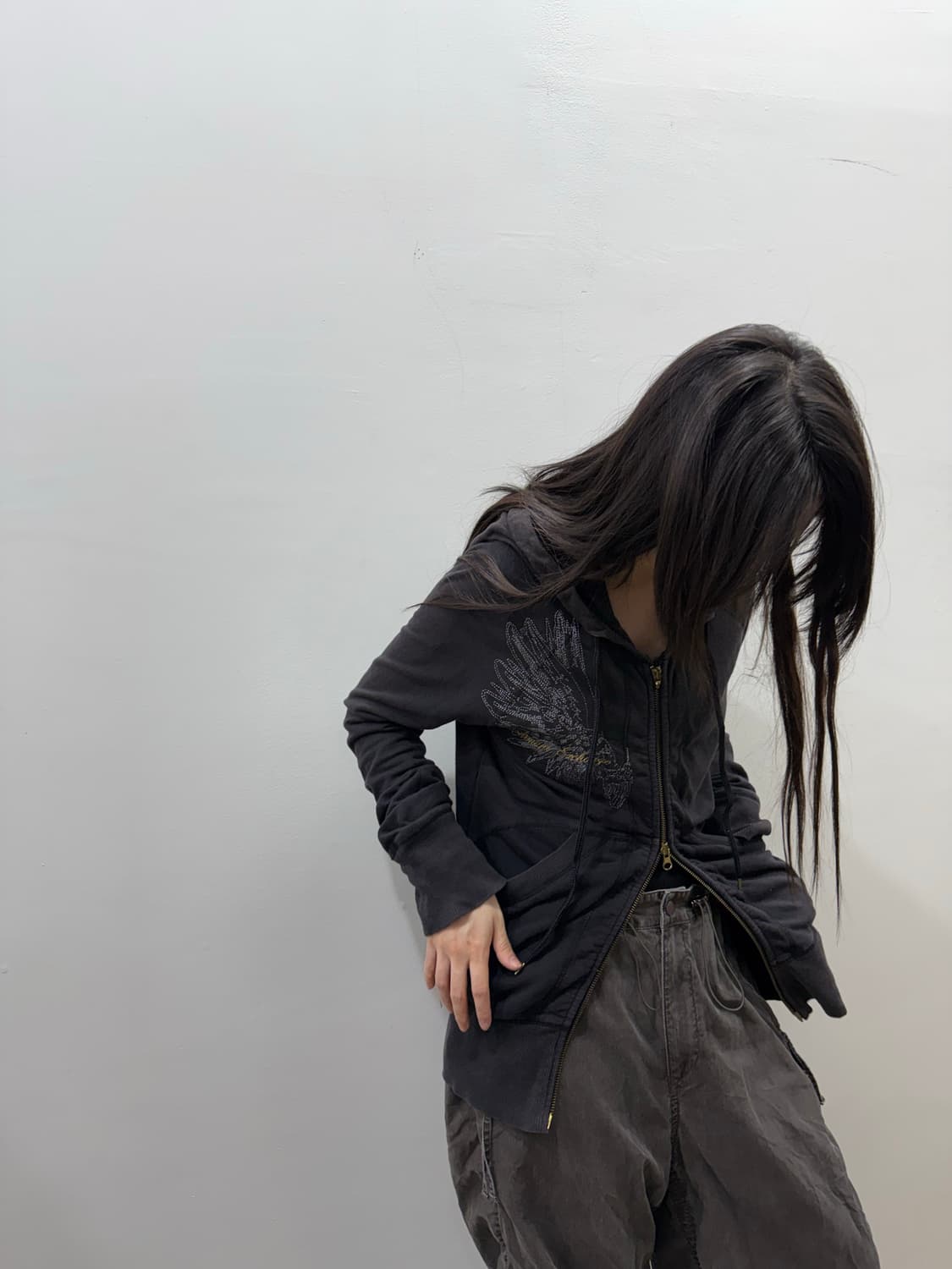 아르마니 익스체인지 그런지 투웨이 후드집업 상품이미지1