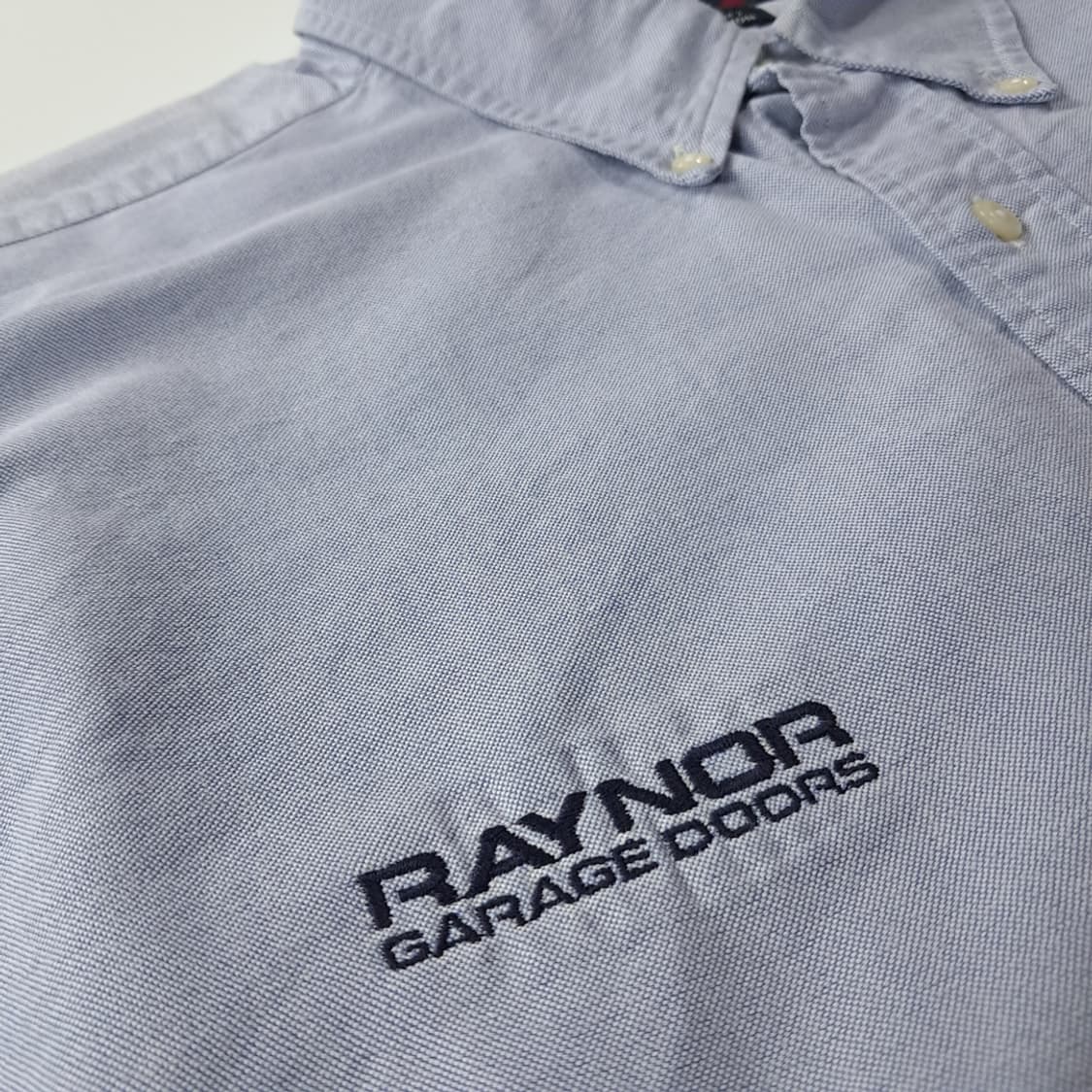 CJ066 XL 폴로 90s 홍콩판 빅셔츠 RAYNOR 클래식블루 셔츠 상품이미지4