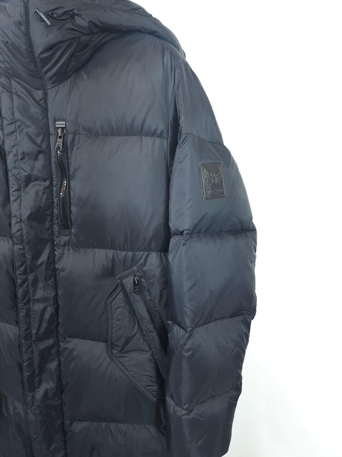 BUCKAROO 다운롱패딩 네이비블랙 95-100 M 상품이미지3