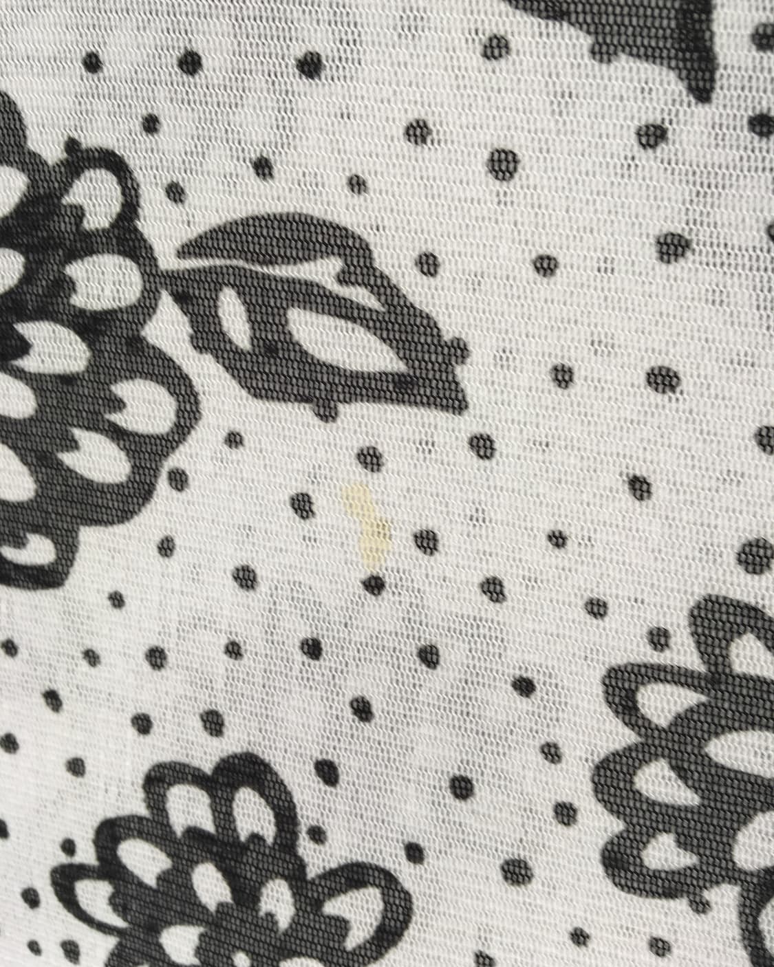 Flower pattern high neck top 상품이미지4