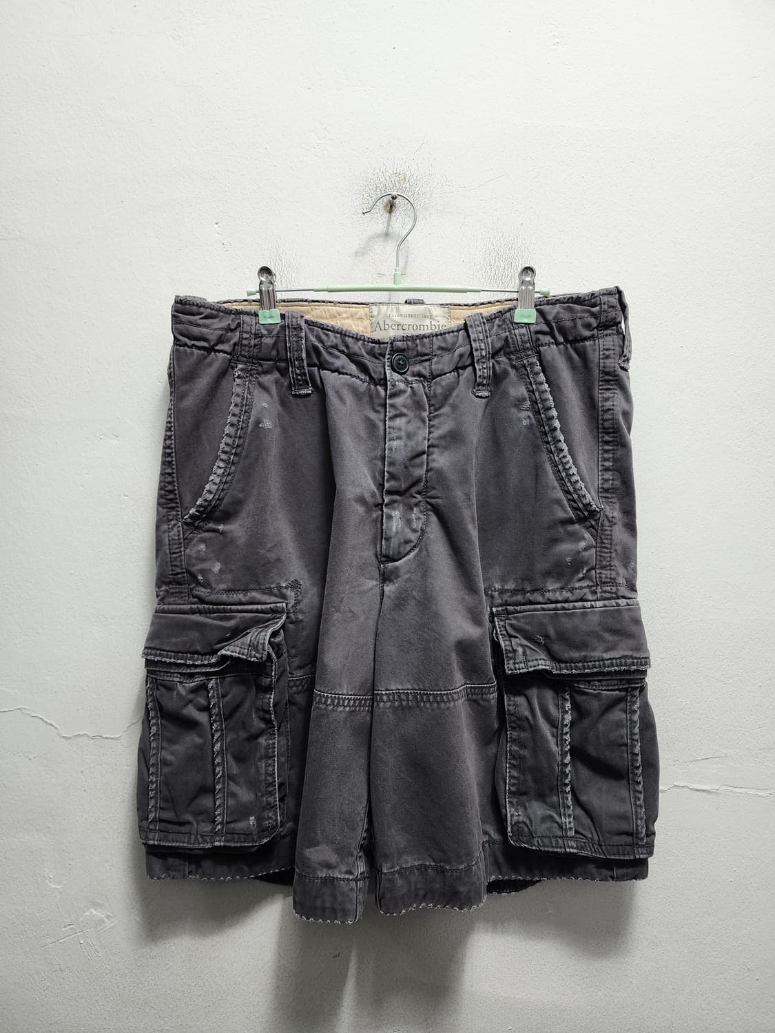 아베크롬비 y2k 헤베코튼 카고 반바지 상품이미지1
