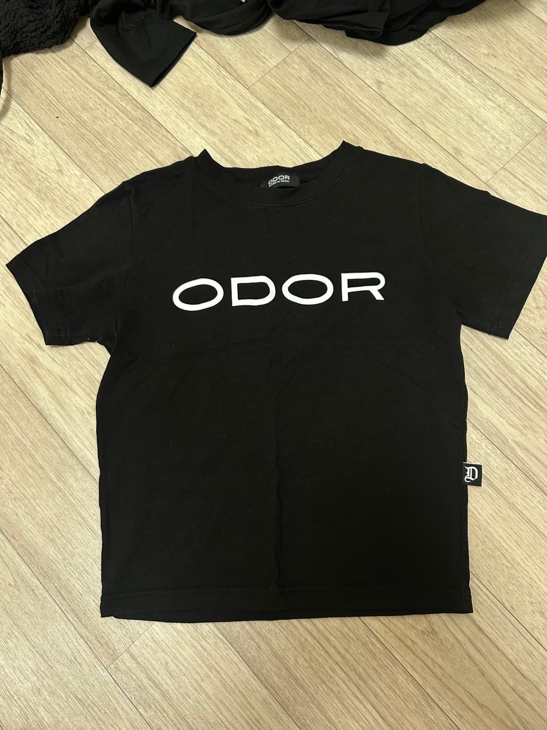 오도어 로고 크롭티(베이비티)  상품이미지2