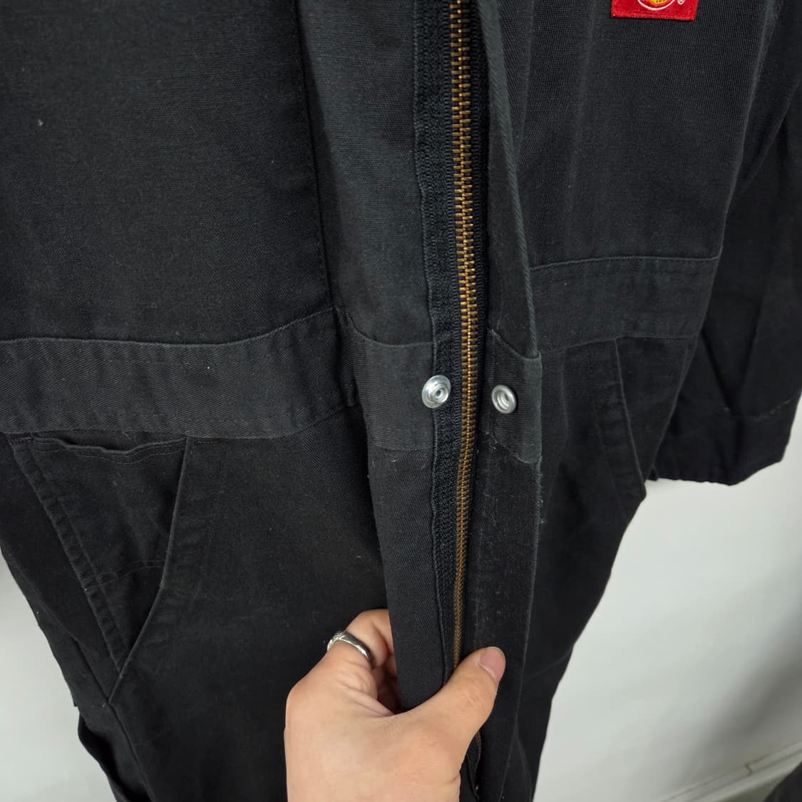 디키즈 블랙 점프수트 작업복 남 XL 상품이미지3