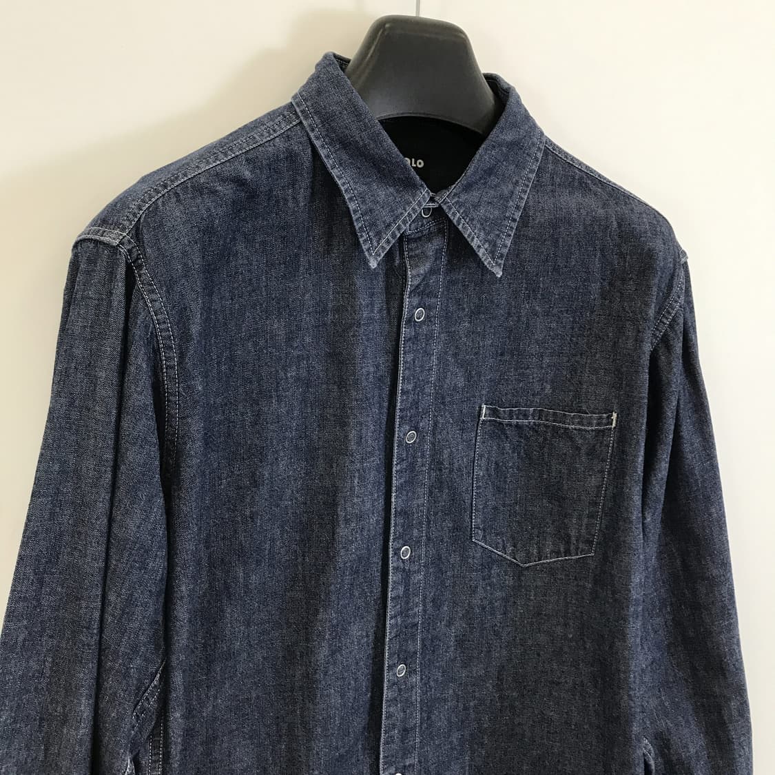 유니클로 90s 올드유니클로 웨스턴데님셔츠 스냅 [XL] 상품이미지2