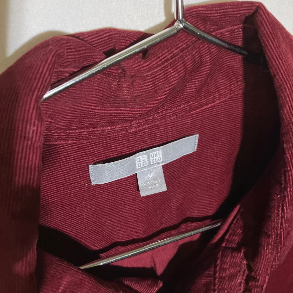 M)유니클로 코듀로이 셔츠 남방 상품이미지3