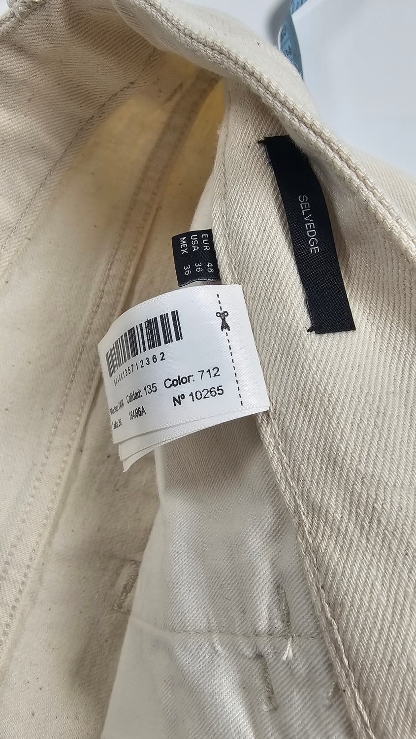 마시모두띠 에크루 셀비지 진 36 상품이미지3