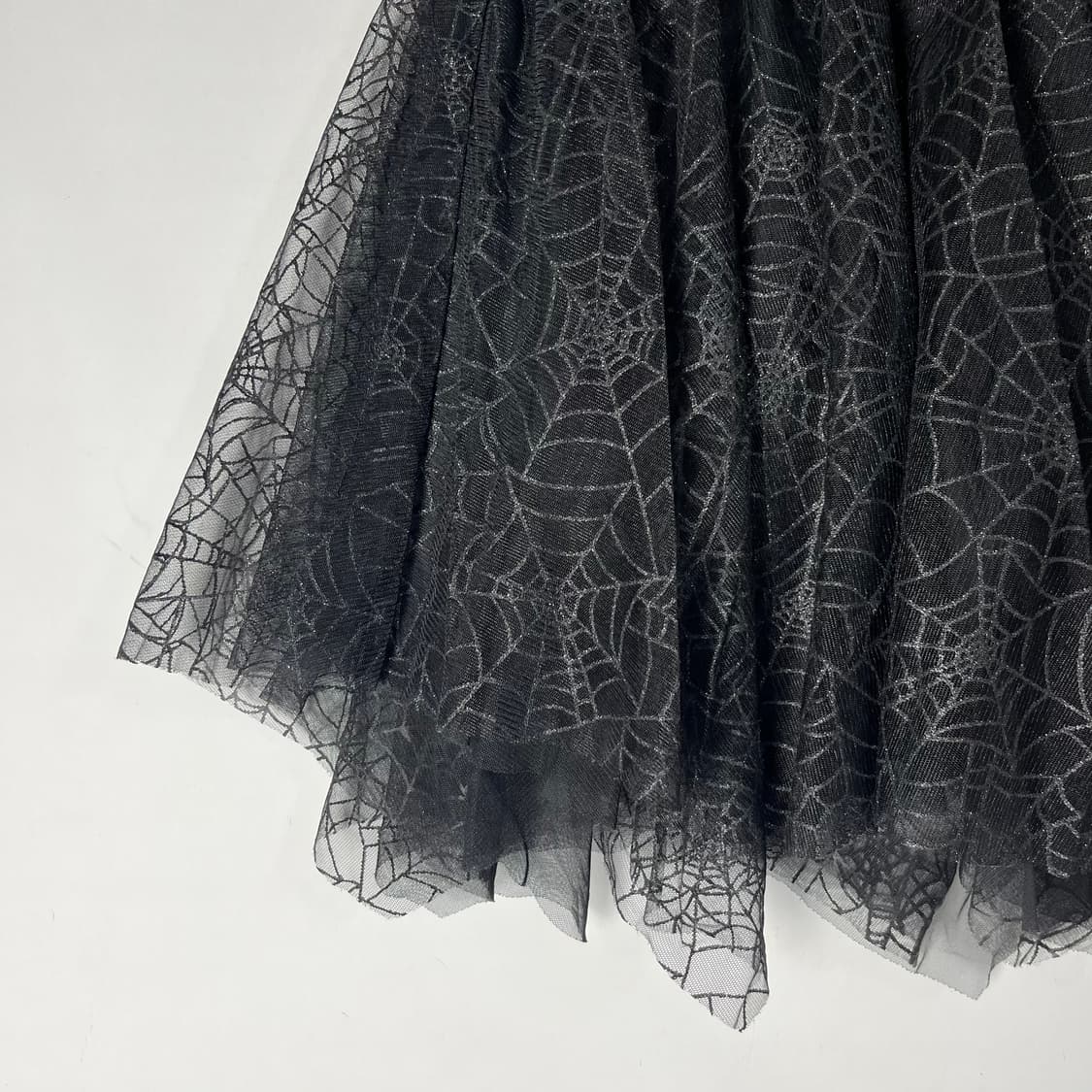 [H&M] 에이치앤엠 고딕 펑크 시스루 튤 미니스커트 상품이미지3