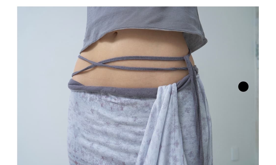 프린트 스커트 상품이미지2