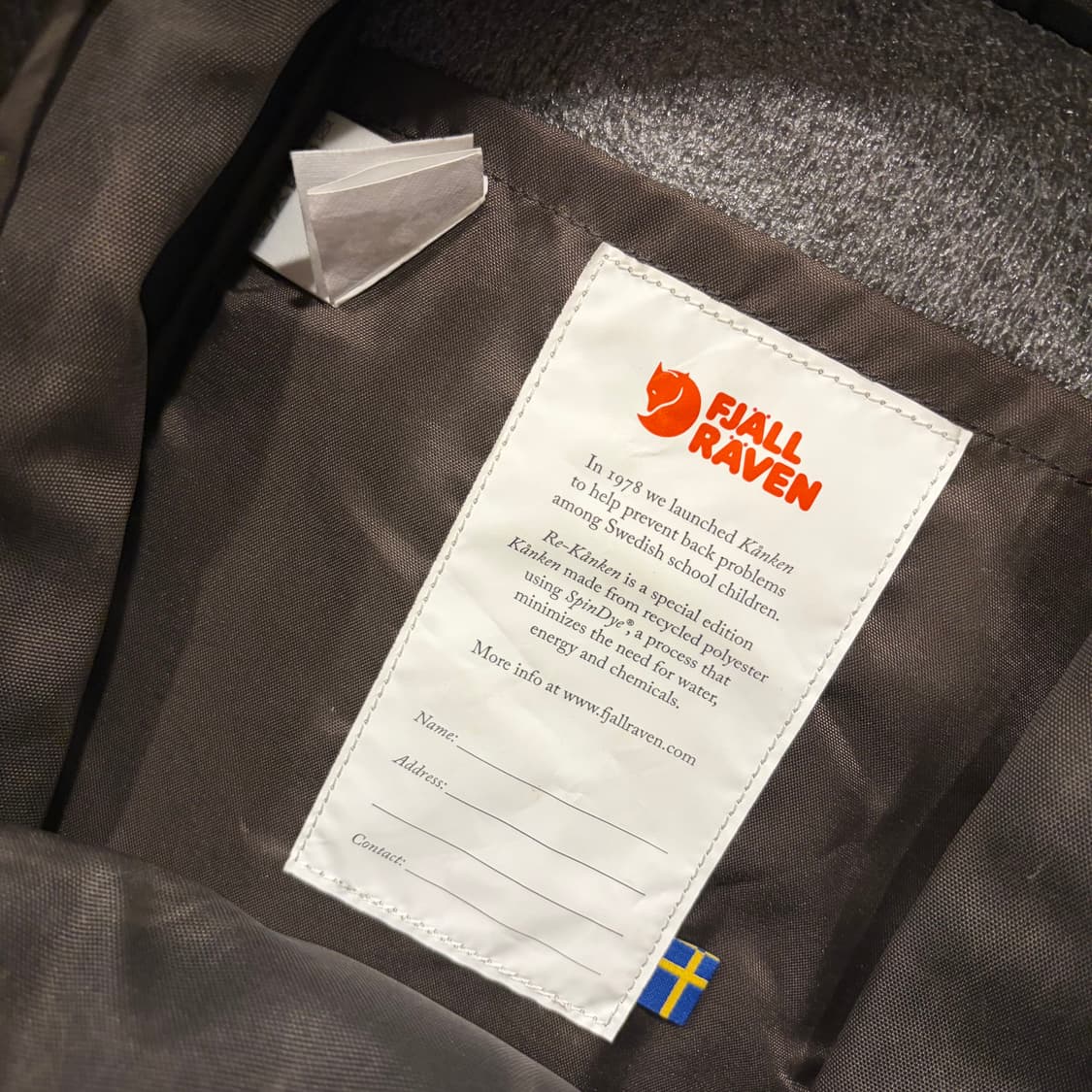 피엘라벤 칸켄 미니 백팩 브라운 상품이미지6