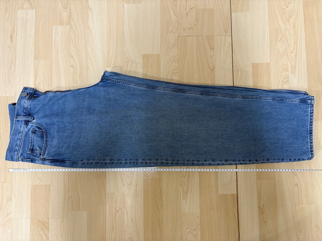 유니클로 와이드스트레이트진 31 64블루 상품이미지4