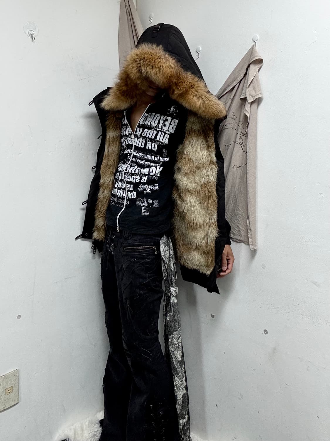 [MOUSSY] Over-Hoodie Fur Trimming Combat 상품이미지2