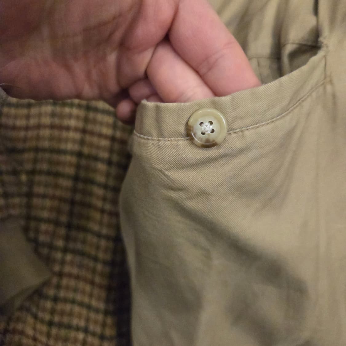 폴로 건클럽체크 울 해링턴 자켓 울 바라쿠타 자켓 g9자켓 상품이미지7