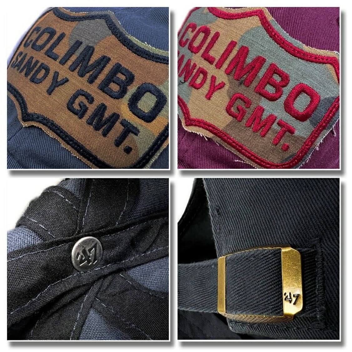 [OS, 새상품]콜림보 빈티지 네이비 볼캡 상품이미지2