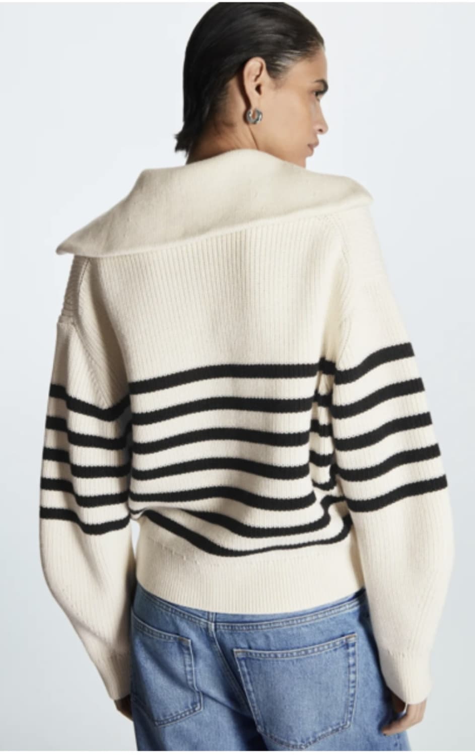 코스 스트라이프 니트 M사이즈 상품이미지3