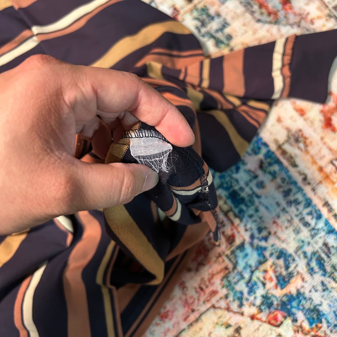 [XL] 폴앤샤크 자수로고 스트라이프 카라티 상품이미지6