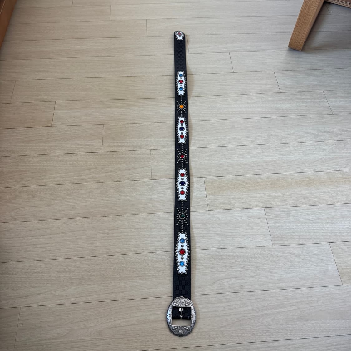 솔리드브라스앤코 웨스턴 스터드 가죽 벨트 상품이미지7