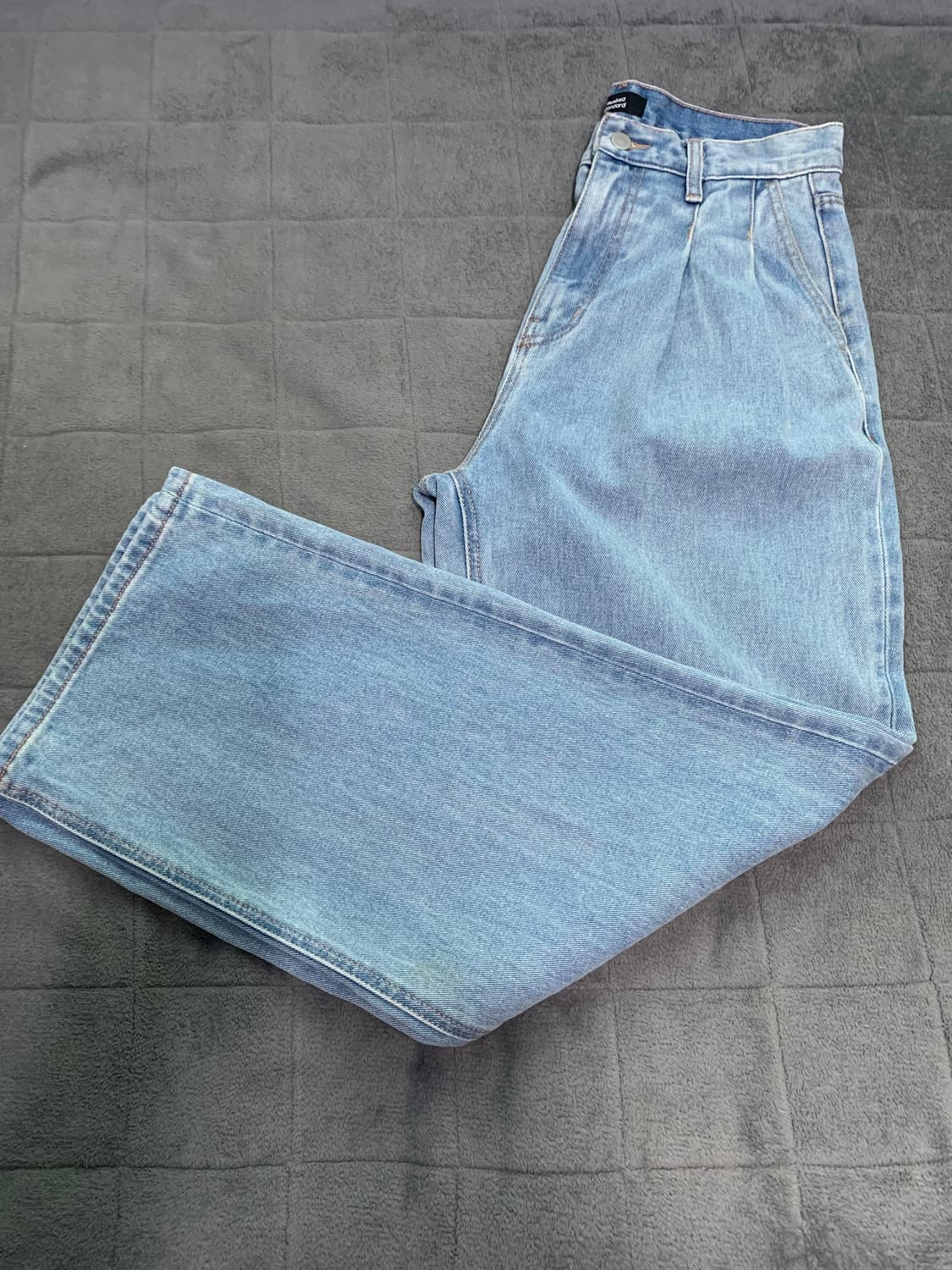 무탠다드 투턱와이드데님 30 상품이미지7