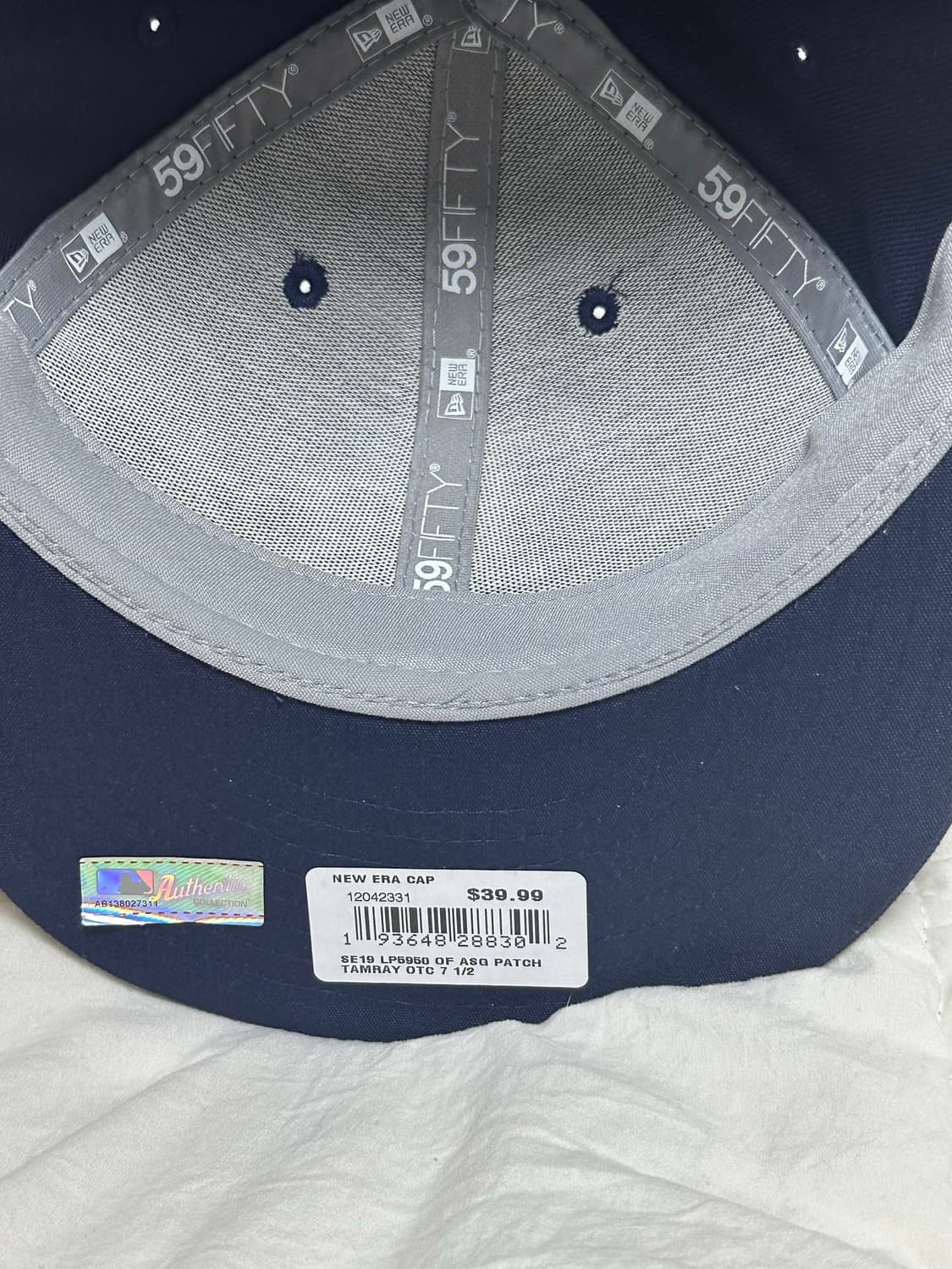 새상품 뉴에라 59fifty 캡 탬파베이 2019 올스타게임 상품이미지6