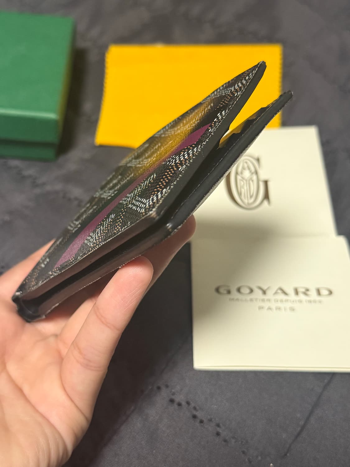 고야드 빅투와르 마카쥬 반지갑  상품이미지8