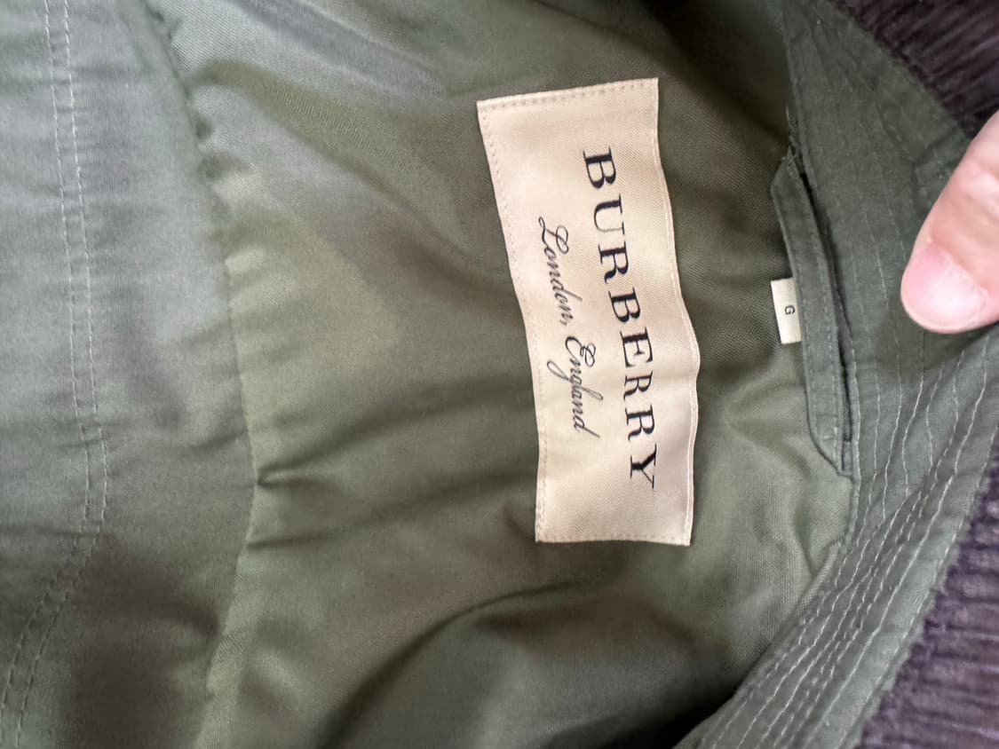 BURBERRY 세미 퀼팅 오버핏 자켓 상품이미지9