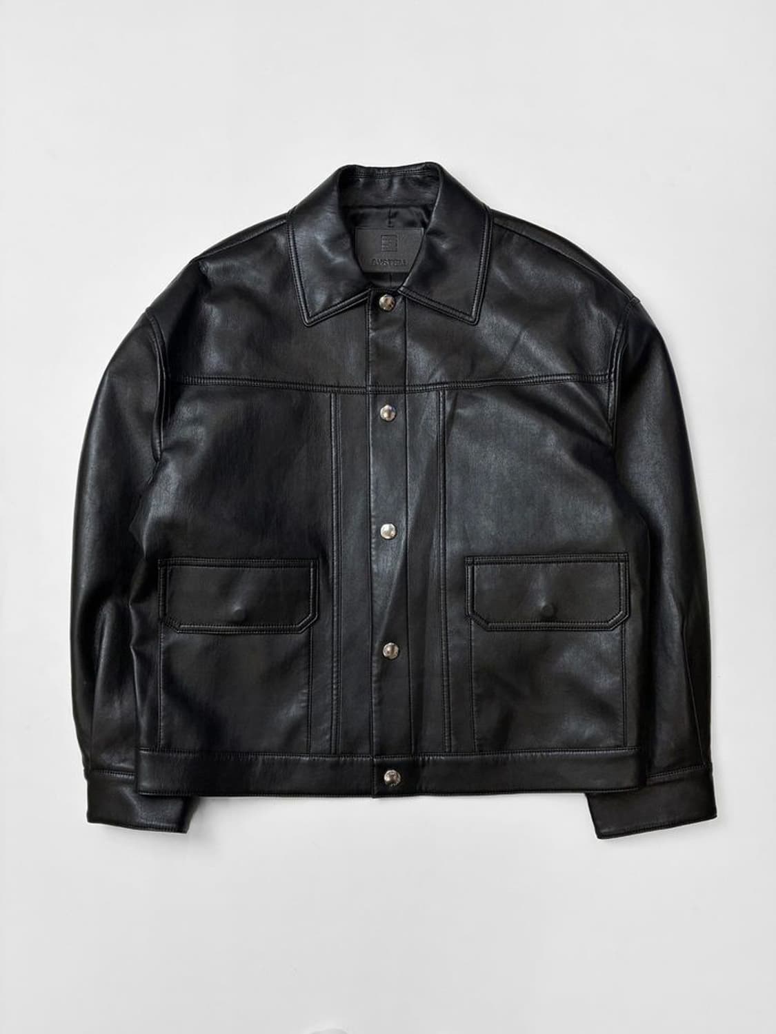 시스템 옴므 21FW 페이크 래더 가죽 자켓 PN5208 상품이미지1