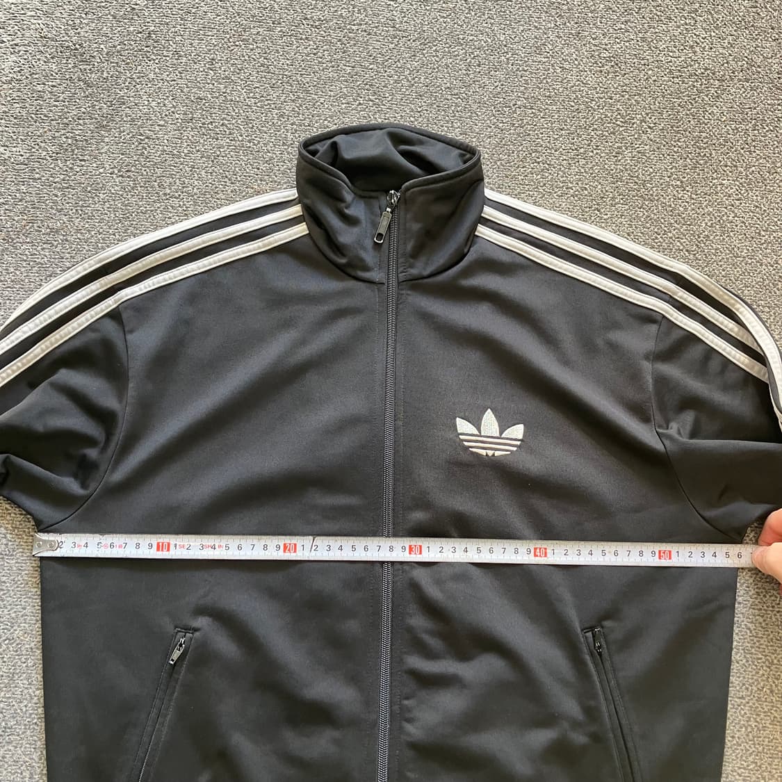 315 아디다스 파이어버드 져지 검은 실버 상품이미지5