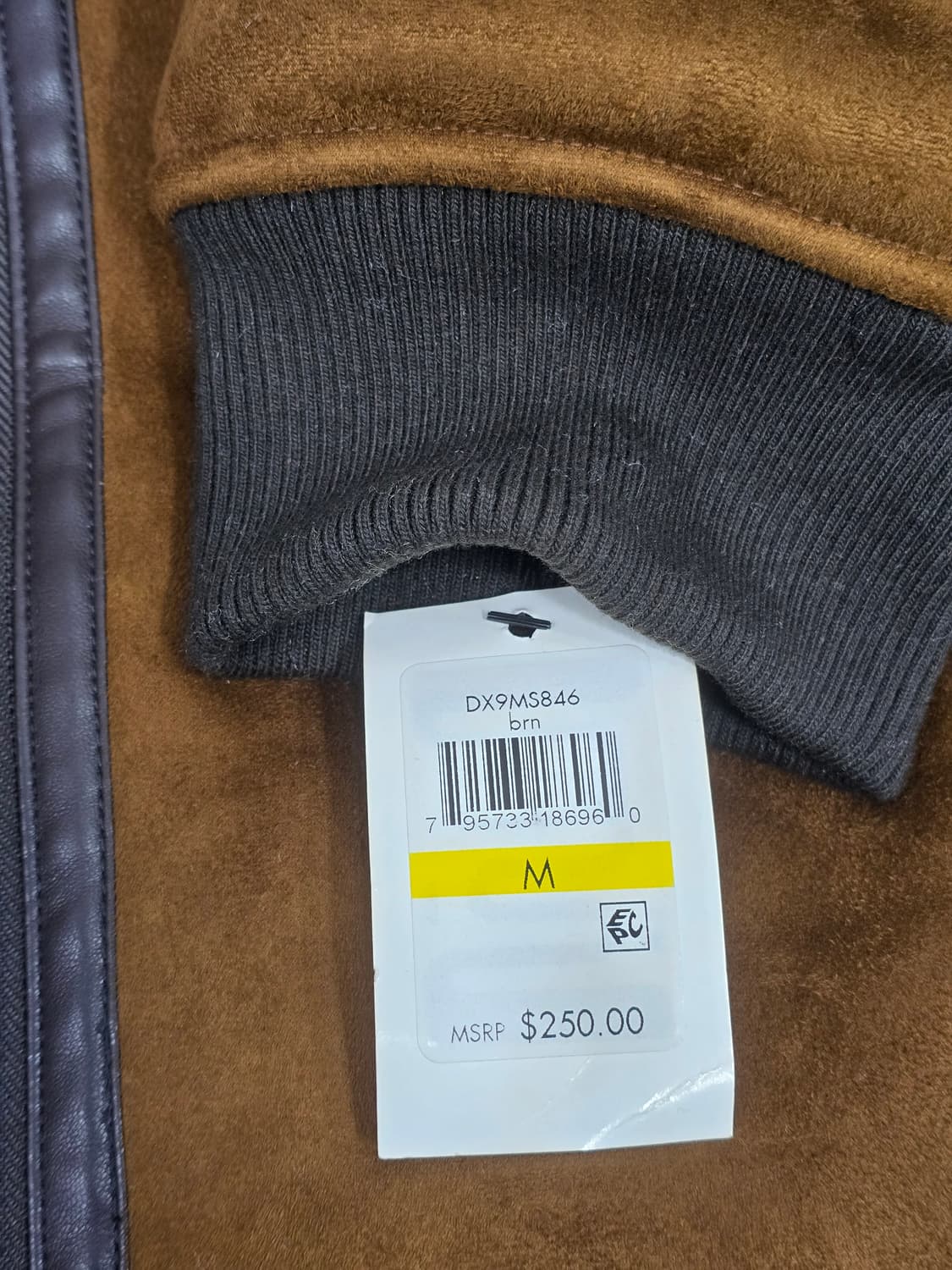 DKNY 무스탕 자켓 브라운 상품이미지3