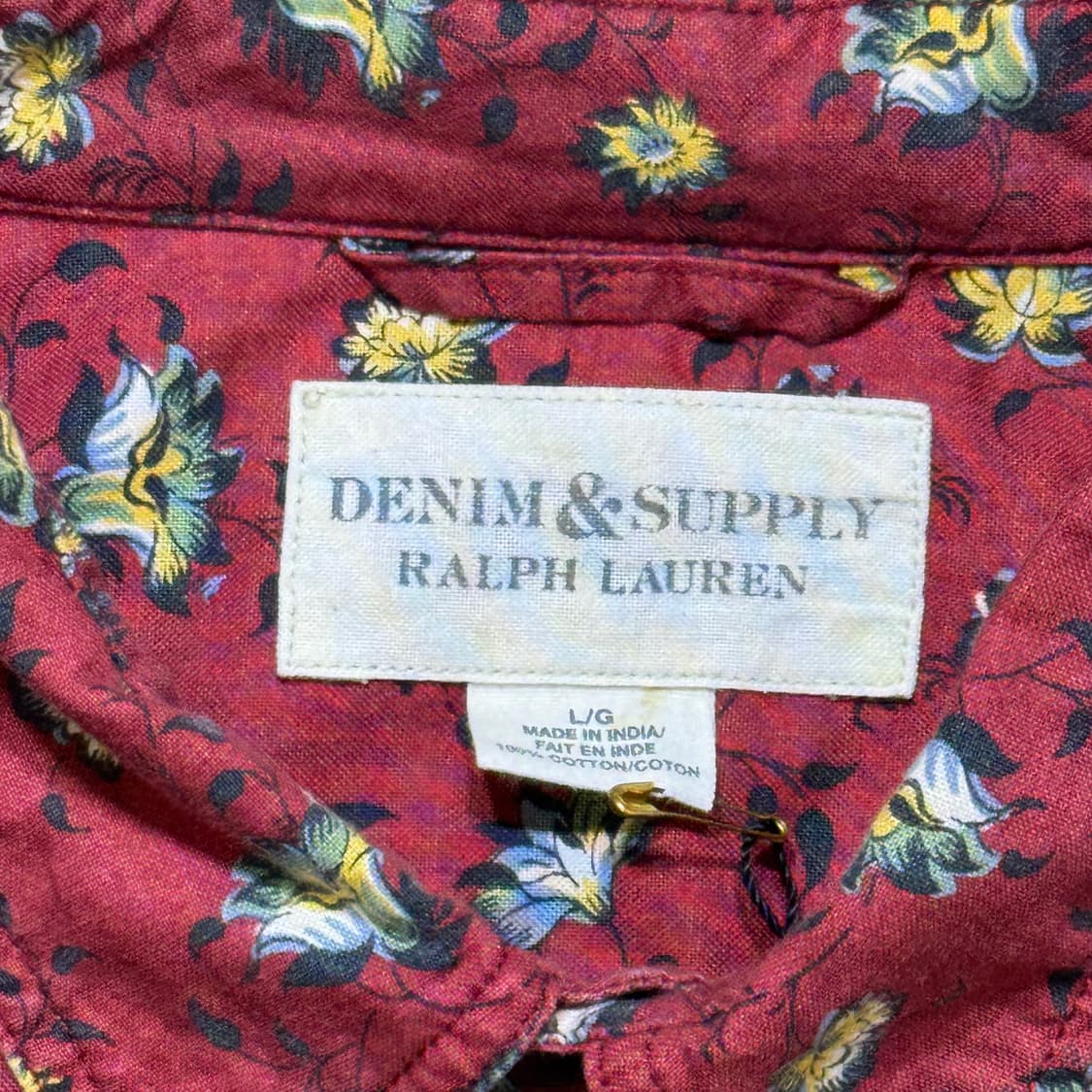 빈티지 Denim&Supply 랄프 로렌 반팔 셔츠(kold_8475)  상품이미지3