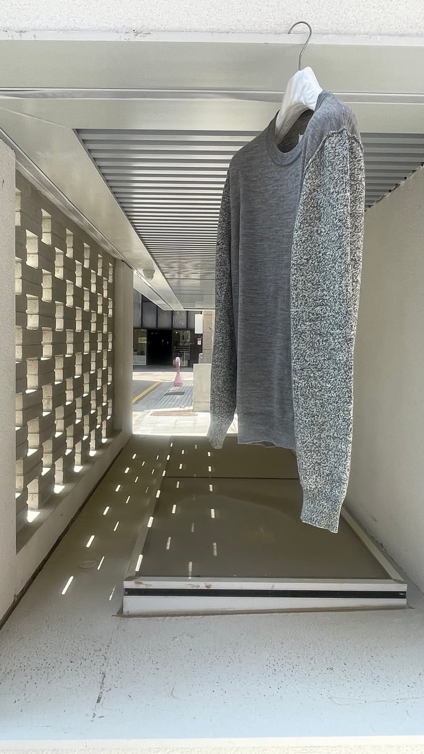 [MAISON MARGIELA]Bi-Material Knit (Grey) 상품이미지5