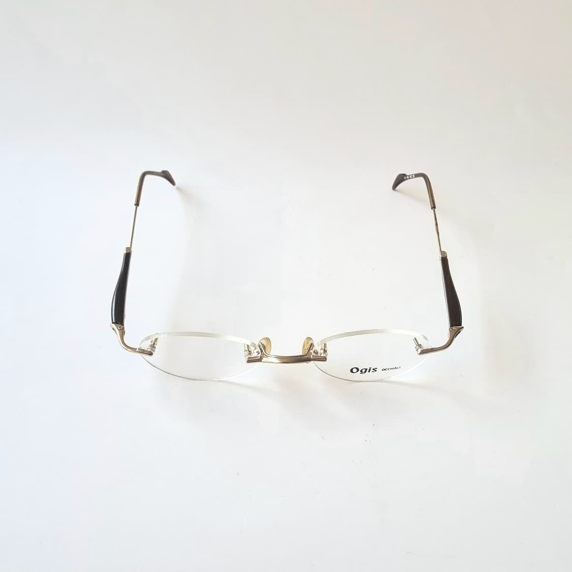 데드스탁 빈티지 오벌 무테 안경테 567 상품이미지4