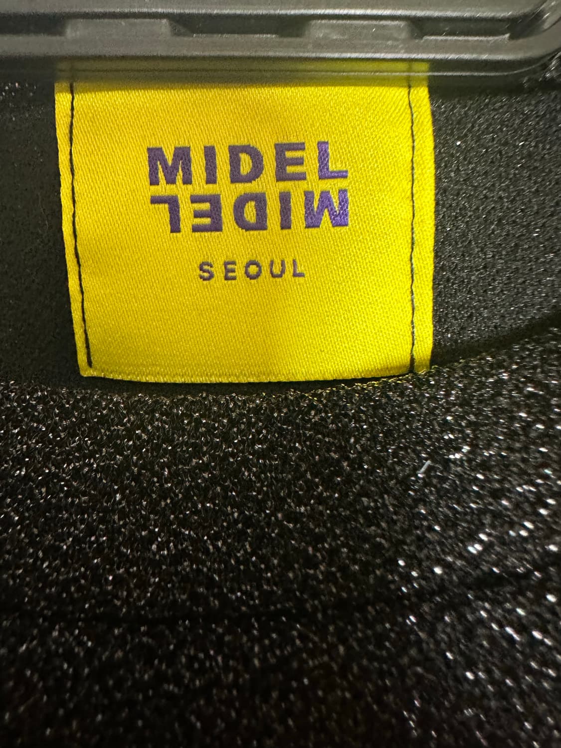 MIDEI 블랙 반팔 티셔츠 상품이미지6