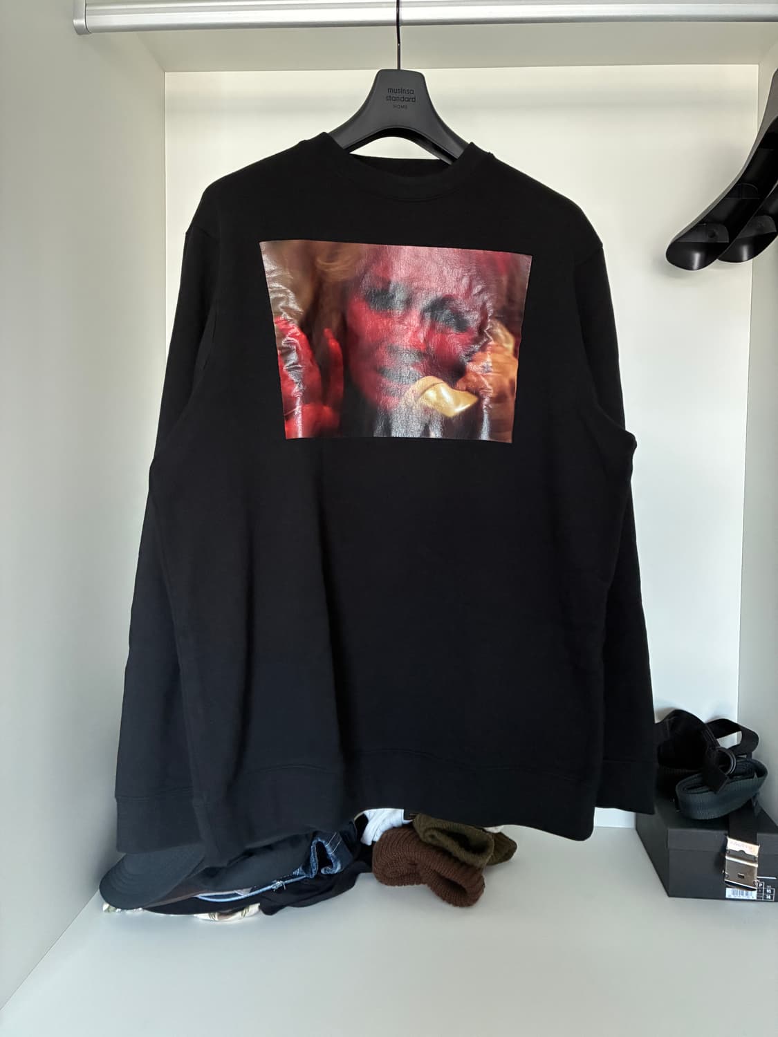 라프시몬스 19aw 맨투맨 상품이미지1