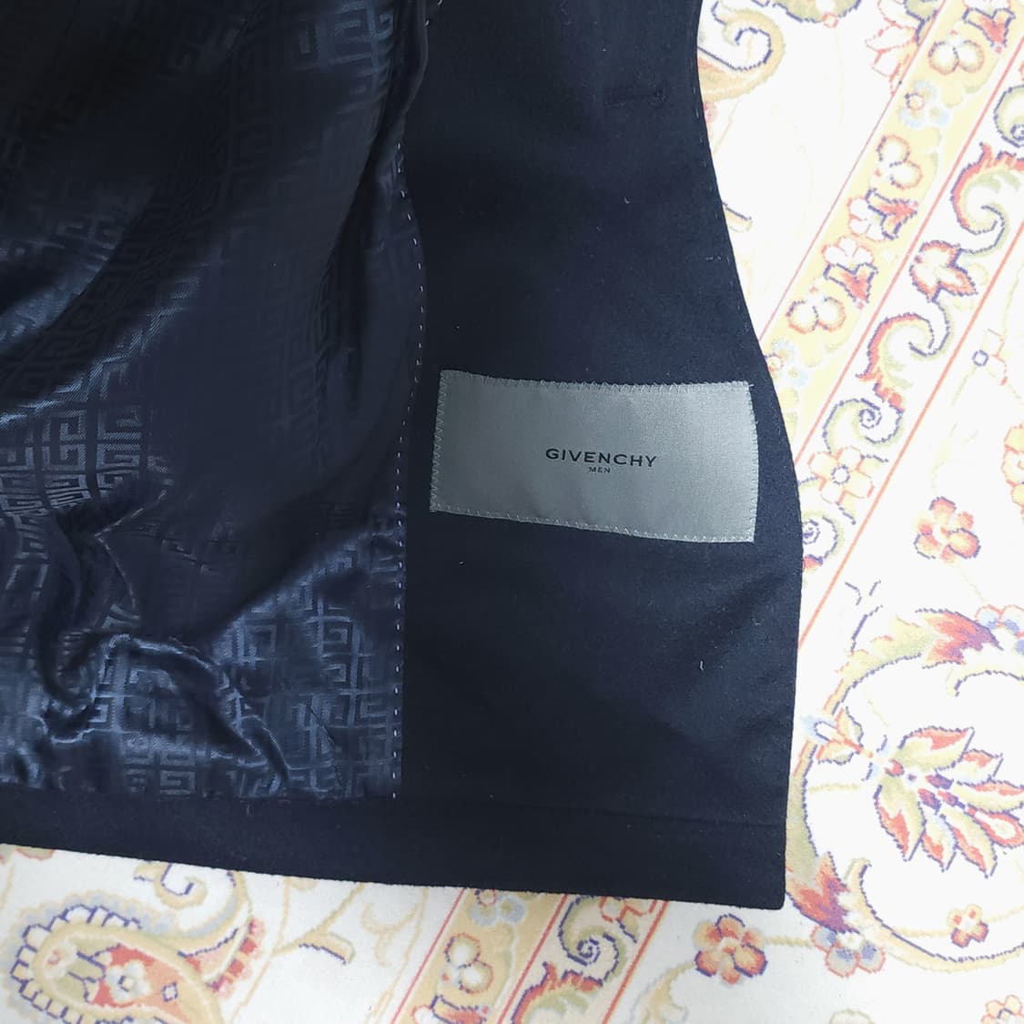 지방시 남성 울&캐시미어 코트 100 [정품] 상품이미지4