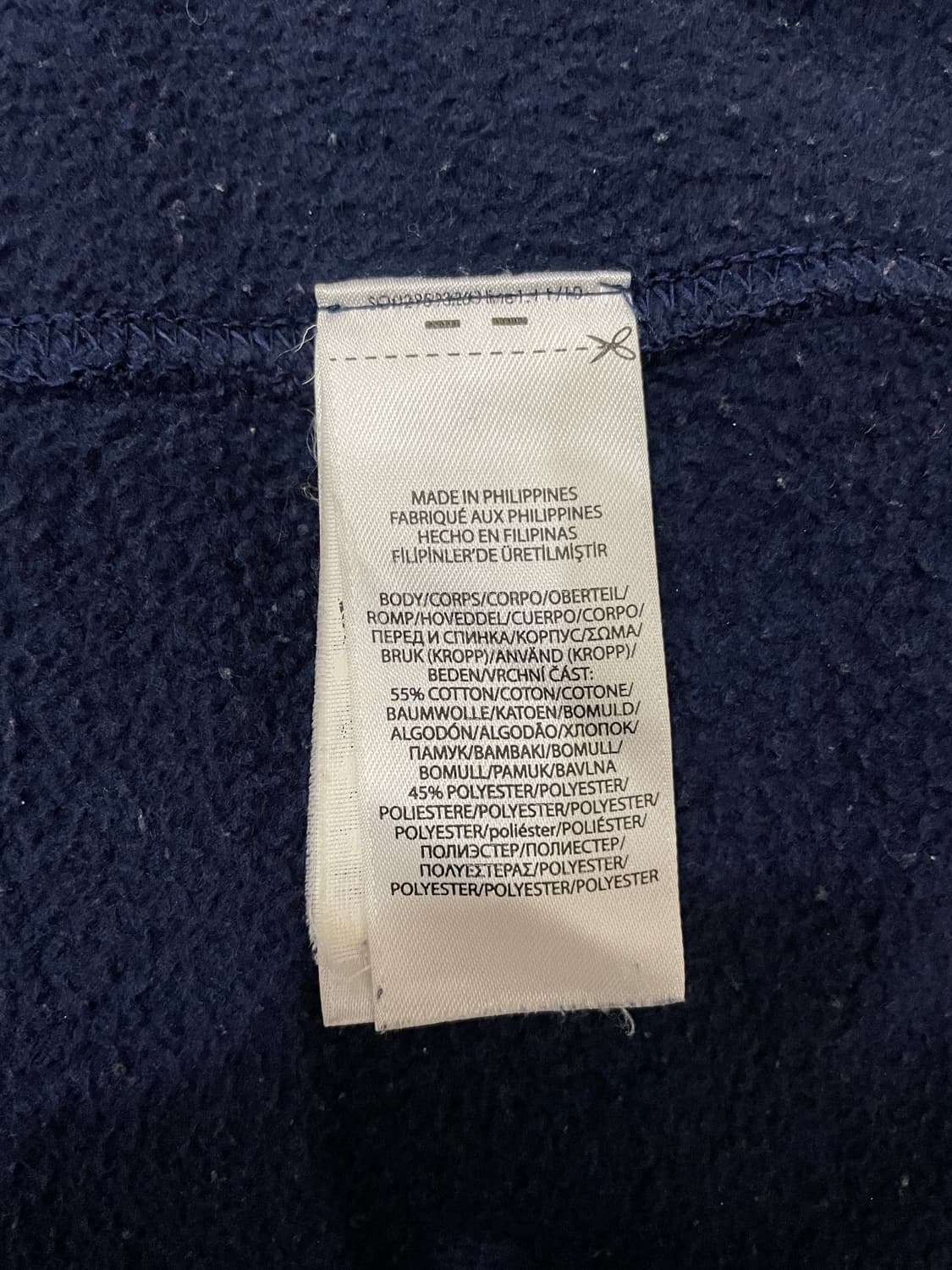 폴로 랄프로렌 베어 로고 스웻셔츠 맨투맨 네이비 상품이미지8