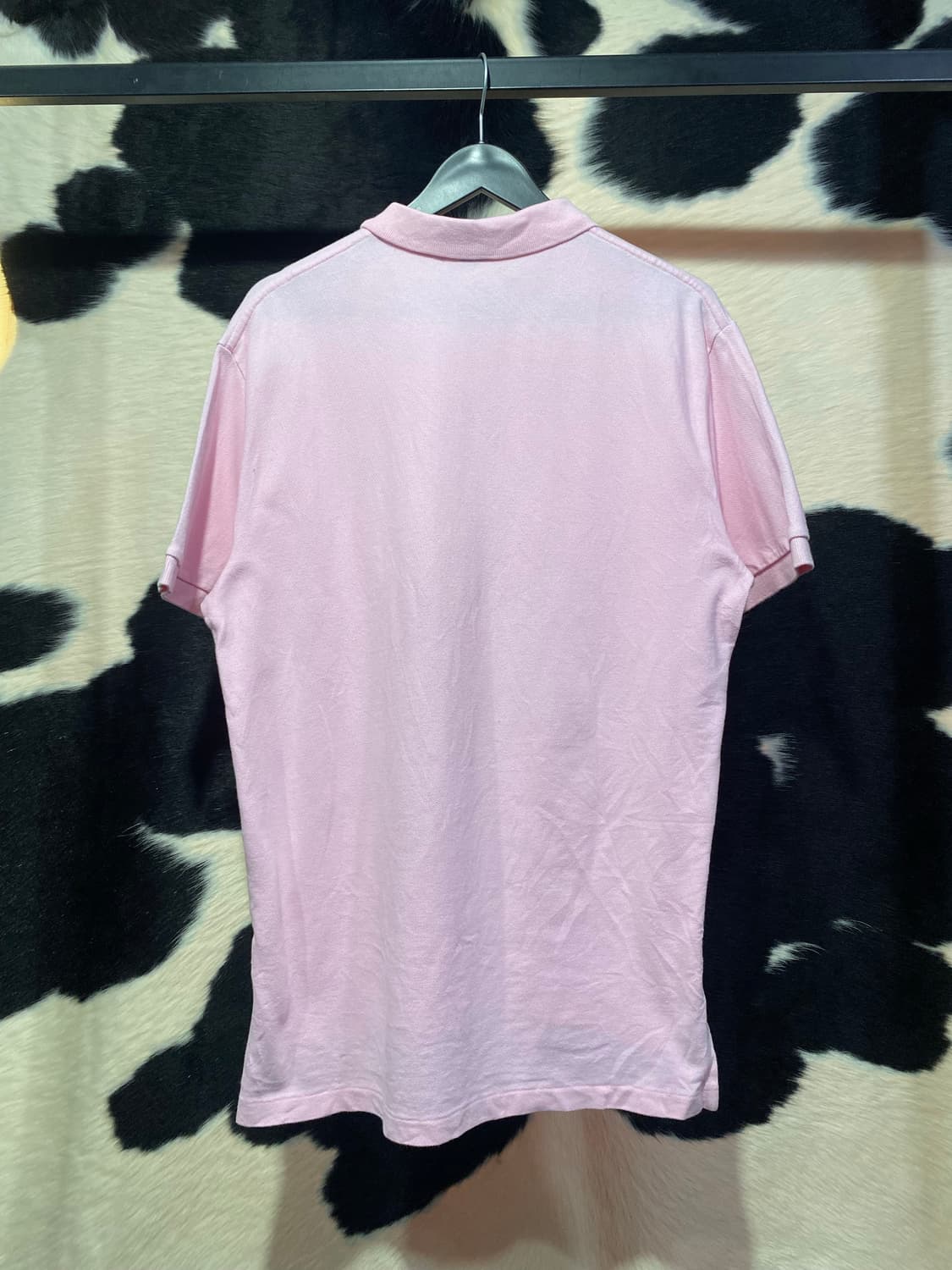 Polo Ralph Lauren 핑크 블루 로고 자수 반팔 티셔츠 상품이미지6