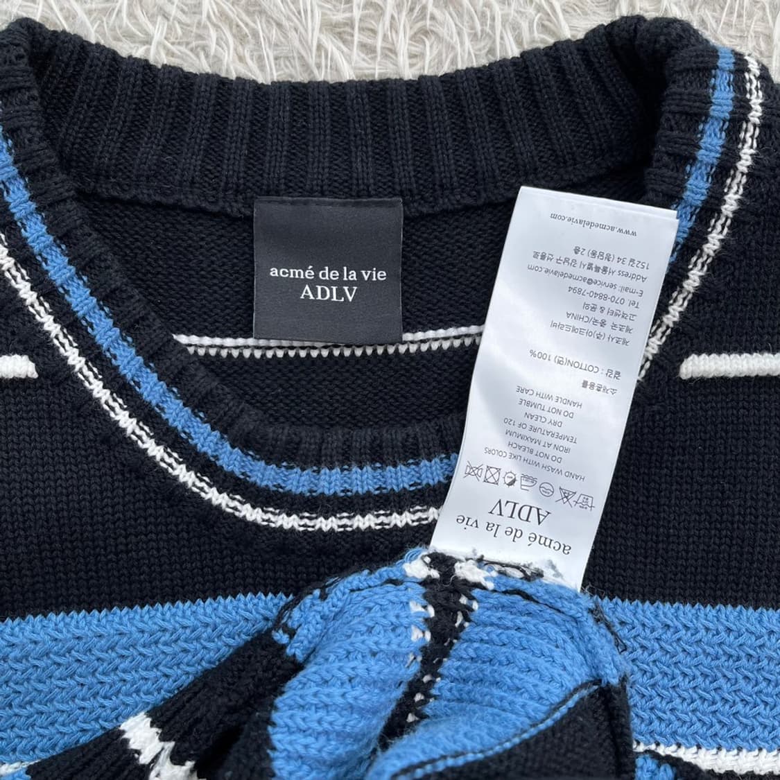 아크메드라비 니트 베스트/#3640 상품이미지7
