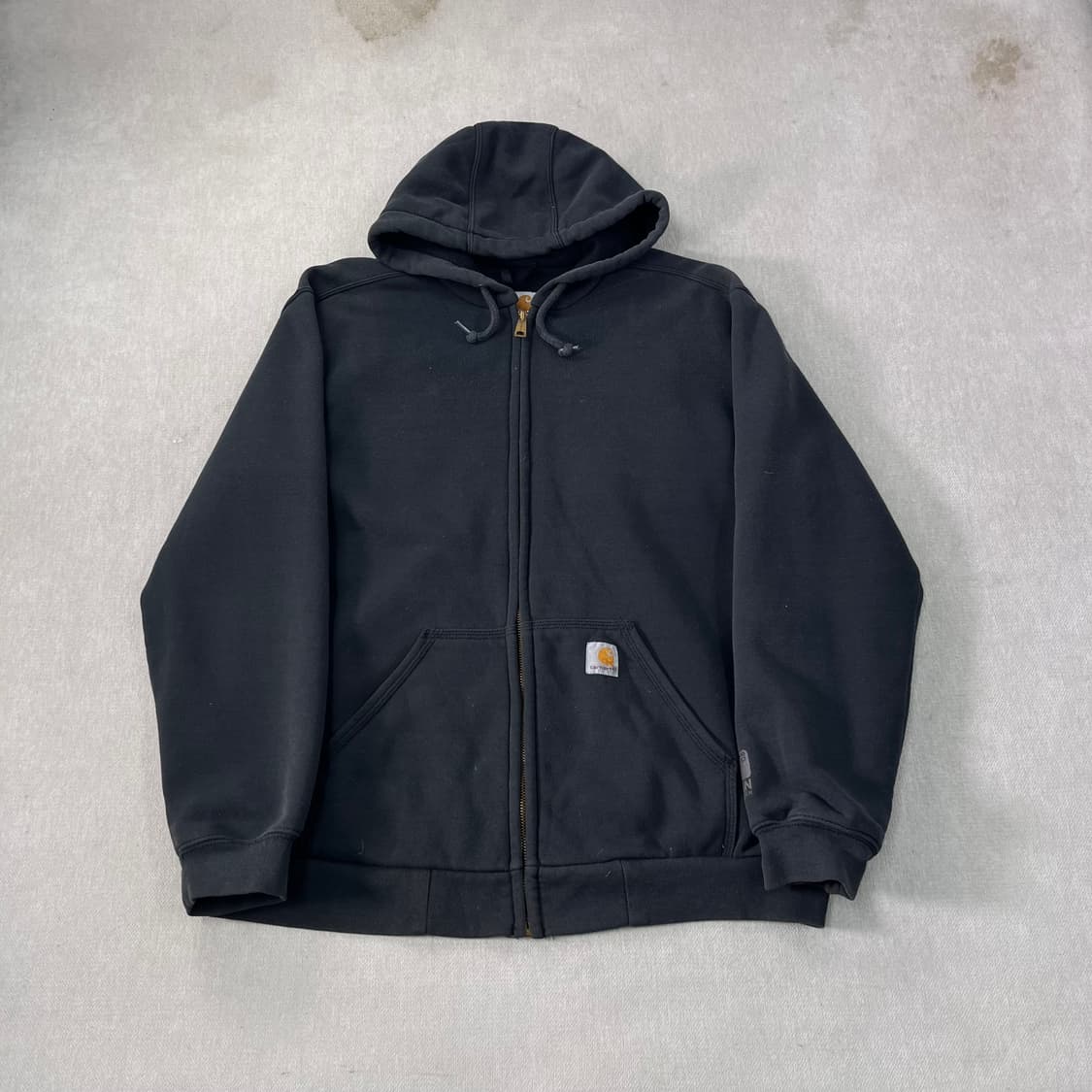 105 칼하트 블랙 써멀 후드집업 상품이미지1