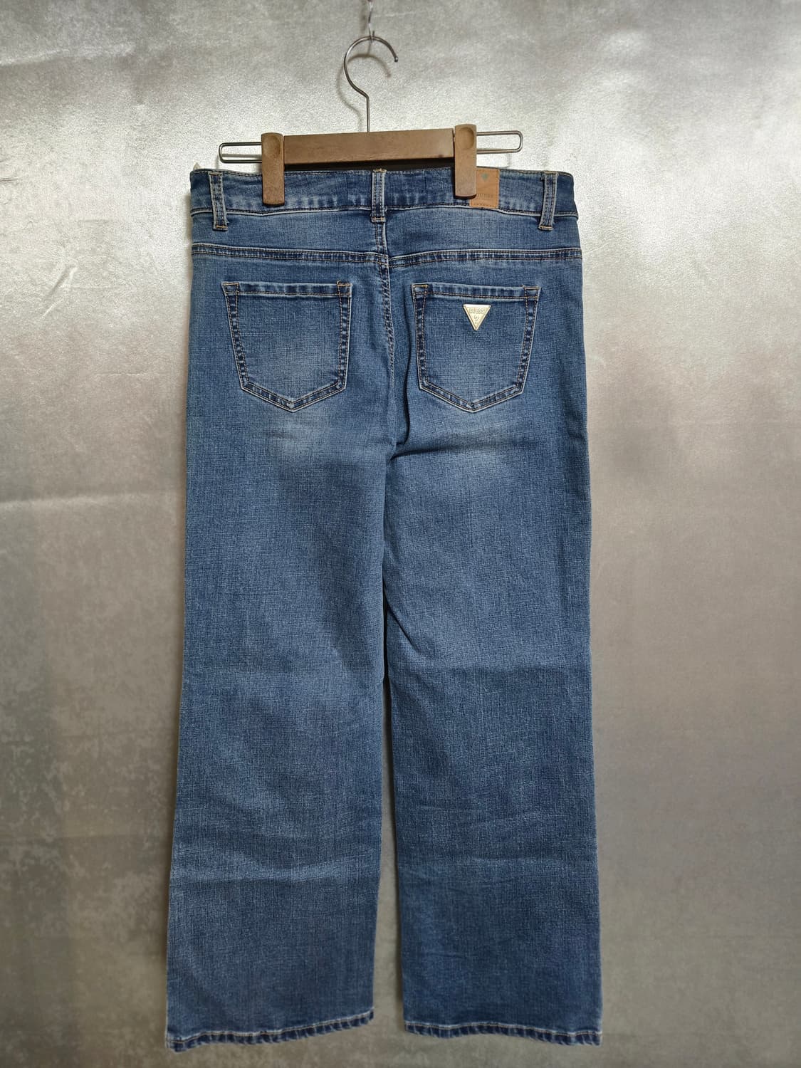 게스 데님 와이드 청바지 상품이미지3