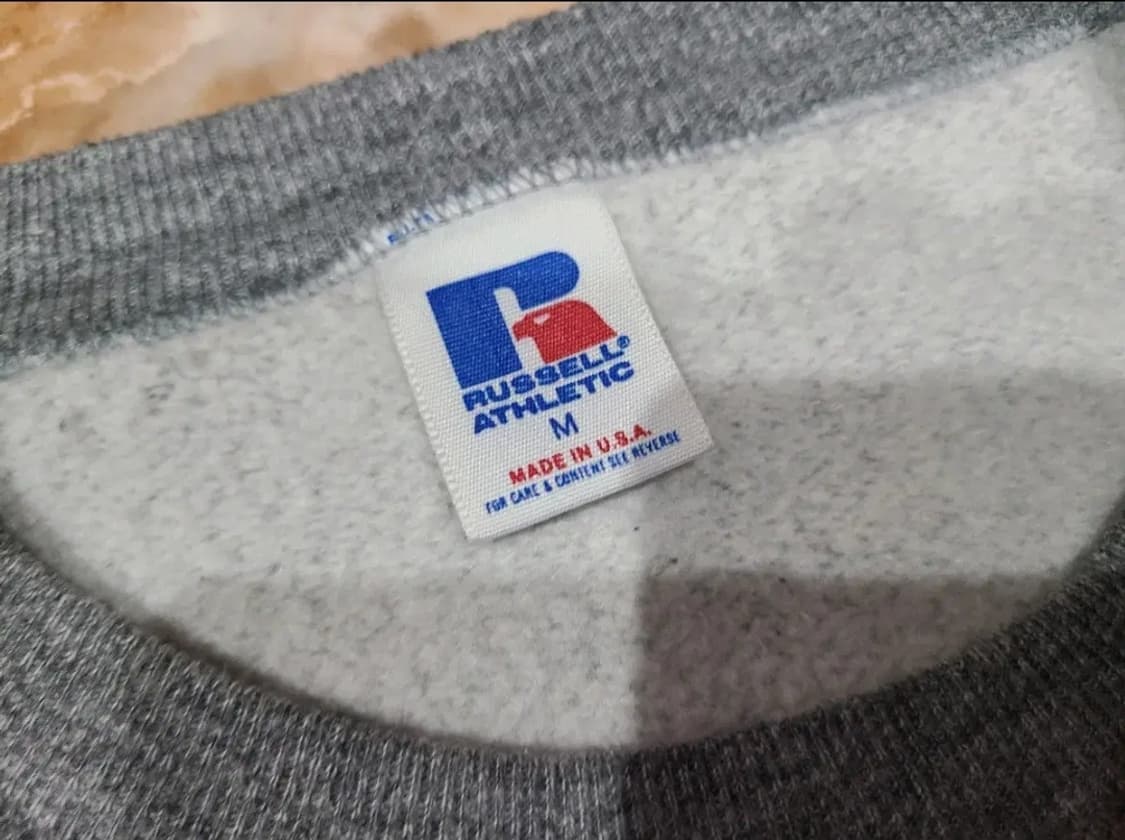 러셀 조지타운 기모 맨투맨 회색 상품이미지4